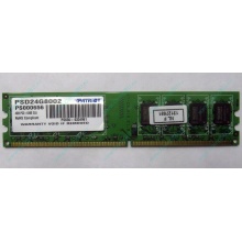Модуль оперативной памяти 4Gb DDR2 Patriot PSD24G8002 pc-6400 (800MHz)  (Йошкар-Ола)