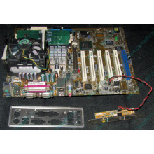Материнская плата Asus P4PE (FireWire) с процессором Intel Pentium-4 2.4GHz s.478 и памятью 768Mb DDR1 Б/У (Йошкар-Ола)