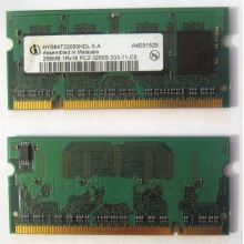 Модуль памяти для ноутбуков 256MB DDR2 SODIMM PC3200 (Йошкар-Ола)