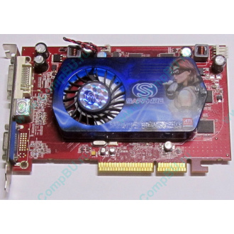 Б/У видеокарта 512Mb DDR2 ATI Radeon HD2600 PRO AGP Sapphire (Йошкар-Ола)