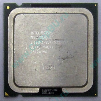Процессор Intel Celeron D 345J (3.06GHz /256kb /533MHz) SL7TQ s.775 (Йошкар-Ола)