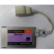 Сетевая карта для ноутбука 3COM Mehahertz 3CCFE574BT (PCMCIA) - Йошкар-Ола